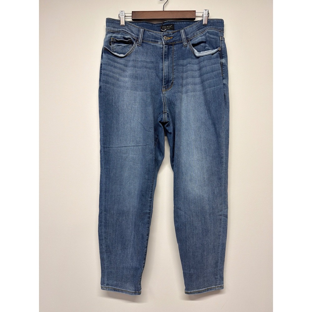 Judy Blue Mid Rise Slim Fit Denim Jeans Size 16W Plus